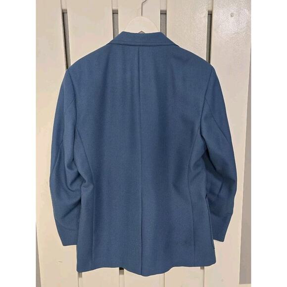 Levi's Panatela Men's Sport Coat Retro Blazer Two Button Blue 40R Old Money - Picture 2 of 9